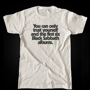 Ozzy Osbourne Black Sabbath vintage 70s slogan shirt
